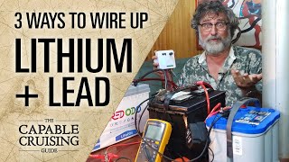 3 Ways to Wire OffGrid Batteries (Add Lithium to your System)