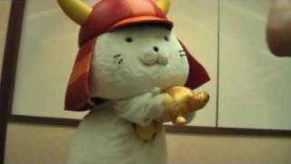 ひこにゃんやちにゃんのペットと会う