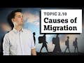 Migration Dynamics: Analyzing Push and Pull Factors