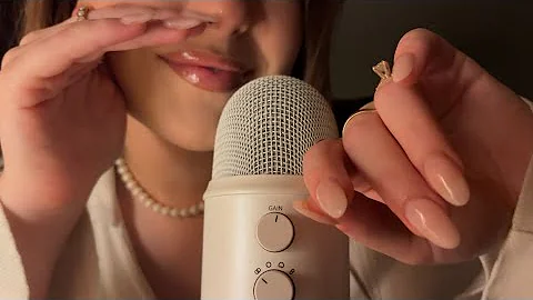 ASMR | tingly trigger assortment at high sensitivity 🧸 (mouth sounds, tapping, etc)