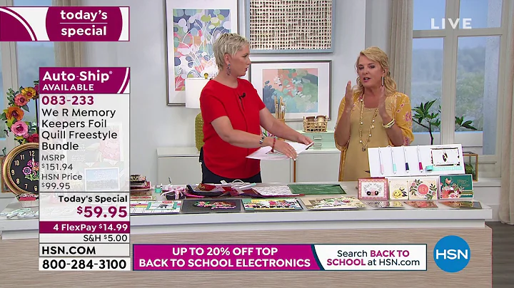 HSN | Craft Essentials featuring We R Memory Keepers 08.13.2019 - 12 AM