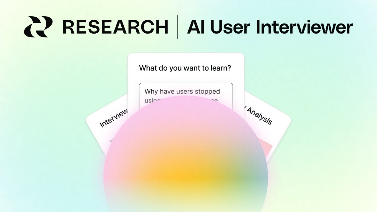 AI User Interviewer - Reforge Research