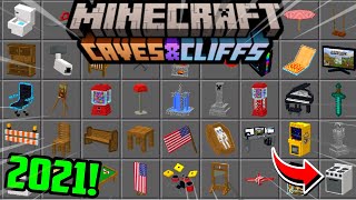 HOW TO DOWNLOAD FURNITURE MODS/ADDONS FOR MINECRAFT PE! (Minecraft Pocket Edition) screenshot 1