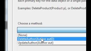 Updating, Deleting Table Data using ObjectDataSource