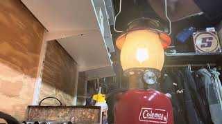 Lighting A Coleman 200A Single Mantle Lantern