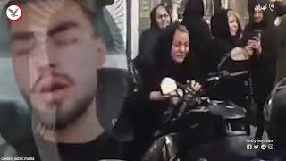 تجمع گروهی از موتورسواران شهر تهران، به یاد حمیدرضا روحی