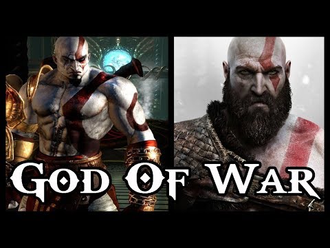 God Of War Saga (God Of War The Movie 1,2,3,4 All Cutscenes)