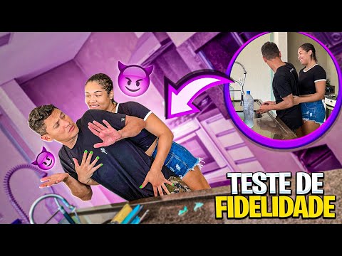 TESTE DE FIDELIDADE QUE DEU RUIM