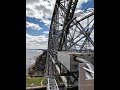 You always see the bridge lift from below, now take a ride up