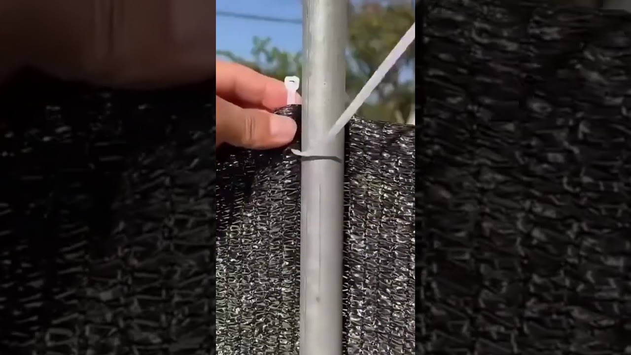The process of installing a special material using tis rope bekijken op YouTube The process of installing a special material using tis rope bekijken op YouTube