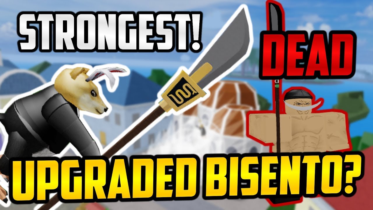 [BISENTO V2] UPGRADED BISENTO?! + FIGHTING GREYBEARD/WHITEBEARD IN BLOX  PIECE! 