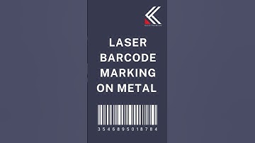 Laser Marking Barcode on Metal | Fast & Clear Marking