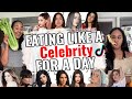 EATING LIKE A CELEBRITY FOR A DAY | Viral Tik Tok Compilation