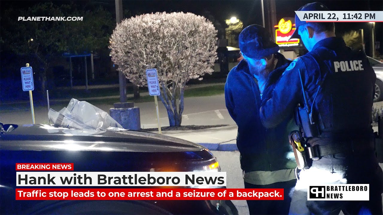 Traffic stop leads to warrant arrest and a seizure of a backpack ...