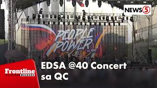 Concert sa QC Circle, isinagawa kasabay ng EDSA People Power 40th anniversary | Frontline Weekend