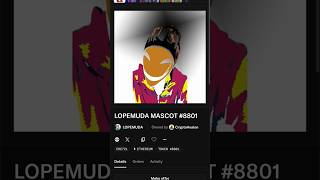 MY NFT COLLECTION LOPEMUDA - MUSIC PASSO BEM SOLTO #nft #ethereum #blockchain #opensea #meme #shorts