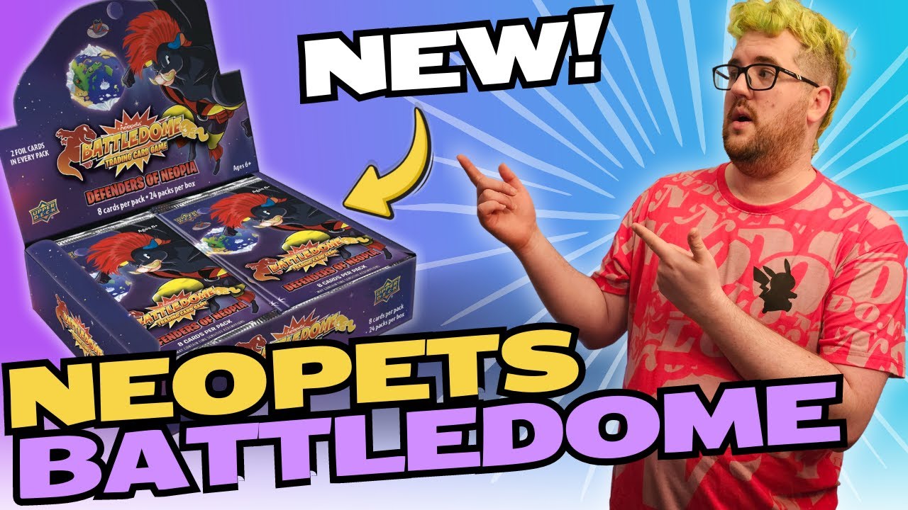 neopets battledome tcg defenders of neopia booster box 2025 Upper Deck Neopets Battledome Defenders of Neopia, Starter Deck B main image 0