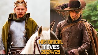 Top 10 Upcoming Historical Movies 2024/2025