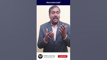 What is Interim Audit? - #Shortvideo - #auditing  - #bishalsingh -Video@35