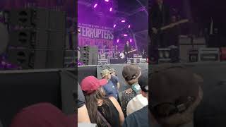 The interrupters "Take back the power" live at hellfest