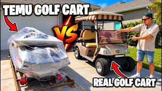 I Bought a TEMU Golf Cart and Put It to the Ultimate Test!