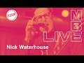 Nick Waterhouse performing "Black Glass" live on KCRW