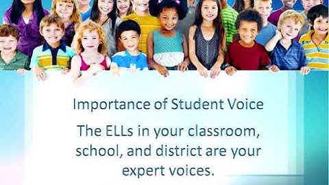 English Language Learners (ELL) Webinar Series – Part 2: Instructional Strategies