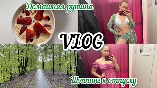 VLOG Мое питание на подсчете кбжу | Домашняя рутина: уборка, готовка | Шоппинг к отпуску