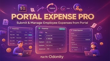 Odoo Portal Expense Pro | Submit & Manage Employee Expenses from Odoo Portal #odoo #odoo19 #odoo18
