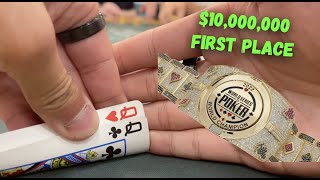 The 2022 WSOP Main Event $10,000 Buy-In! Day 2 | Poker Vlog #464