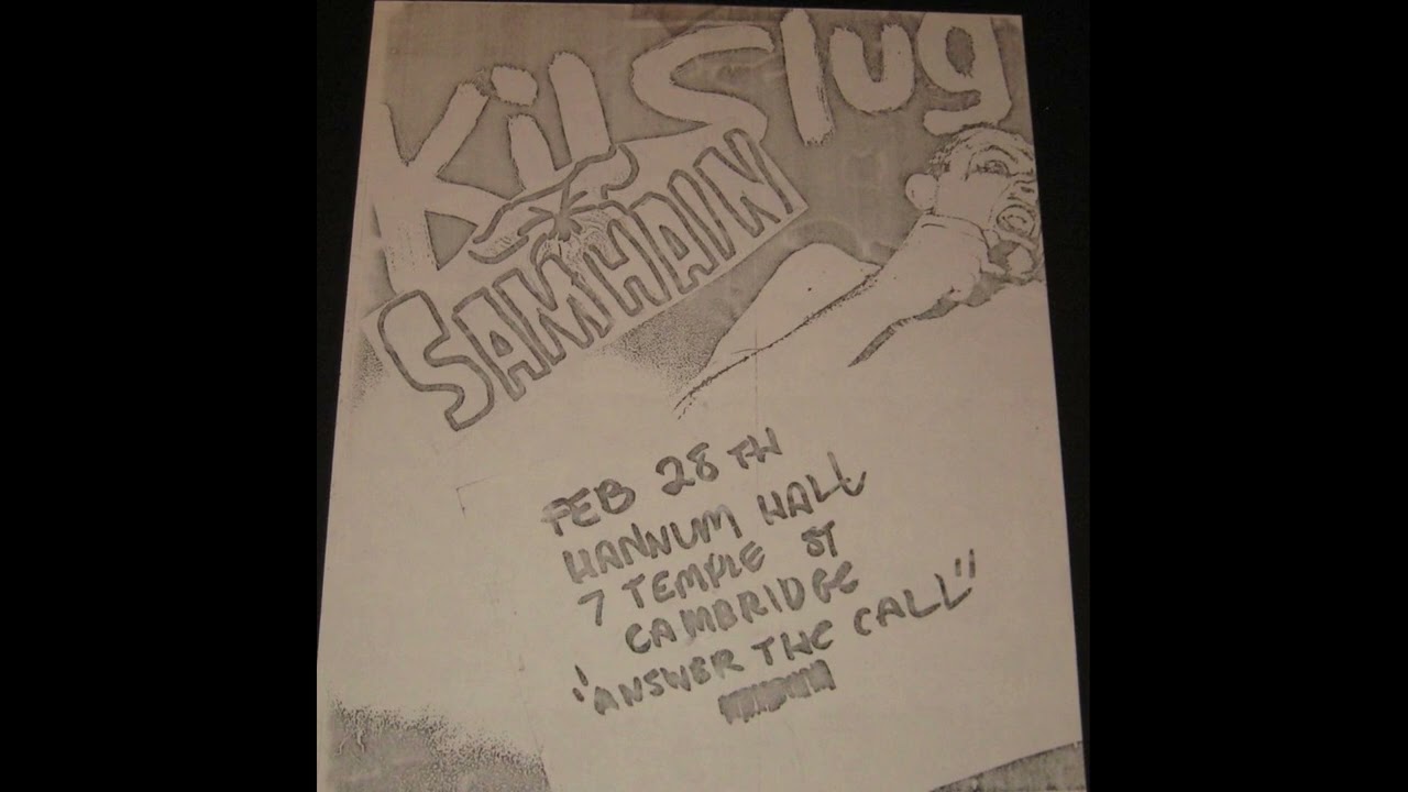 Kilslug (US) Live @ Hannum Hall, Cambridge, MA. February 28th 1986 (2025 Re-Rip. Cult Sludge Punk !)