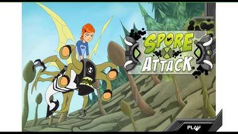Ben 10 Spore Attack Game Play | A2Z Games