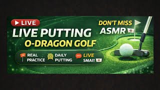 퍼팅 라이브 Putting ASMR (Day 24)⛳