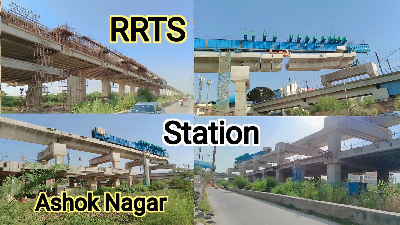 RRTS Station New Ashok Nagar Update kpsant YouTube RRTS Station New Ashok Nagar Update kpsant YouTube