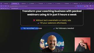 Create Webinar Landing Page