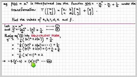 MM3I Using Matrices for Transformations Part 2