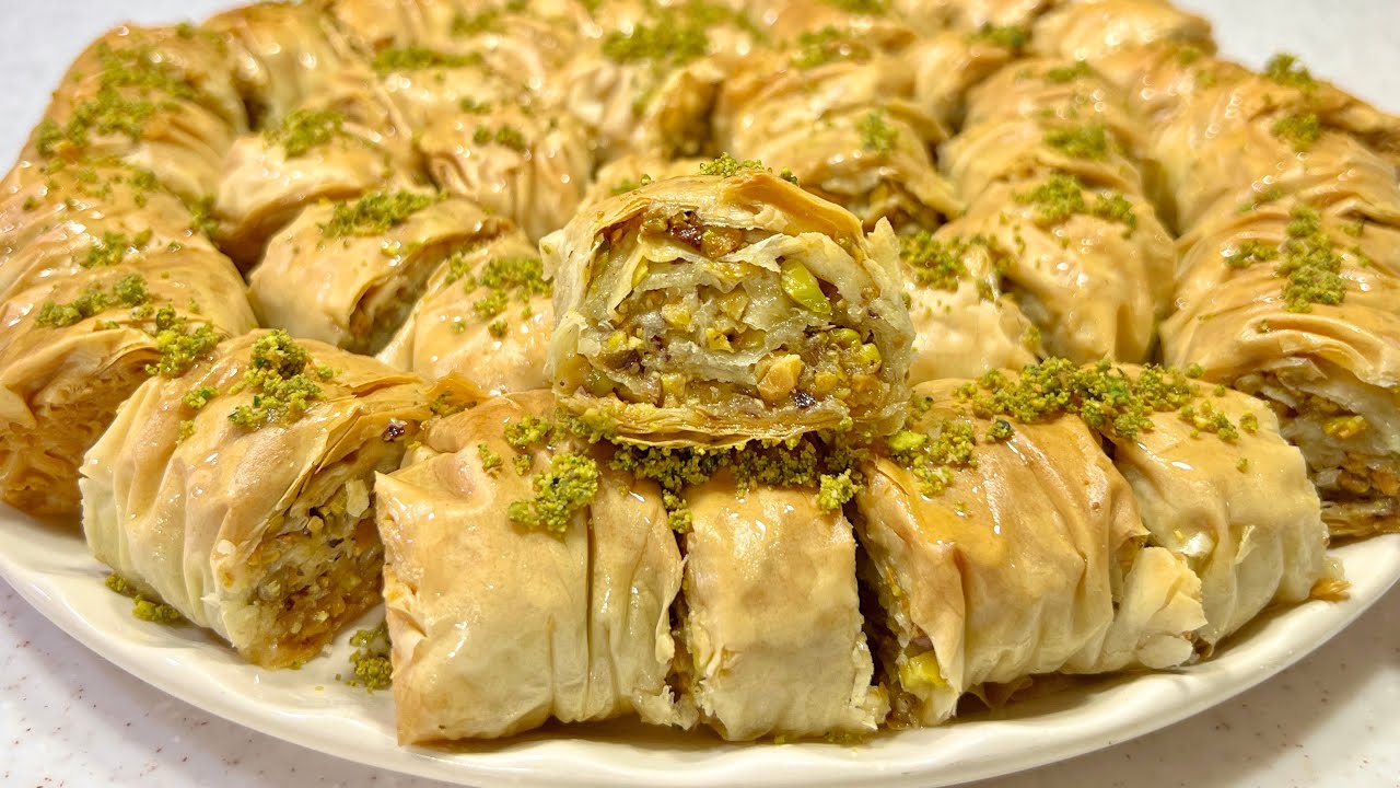 بقلاوة الربع ساعة الرهيبة سريعة التحضير وصفتي المفضلة