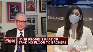 NYSE President Stacey Cunningham on reopening part of trading floor to brokers