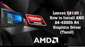 Lenovo e4325 amd drivers for windows 10 64 bit