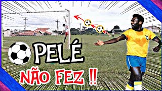 GOL QUE O PELÉ NÃO FEZ!! Desafio de Futebol