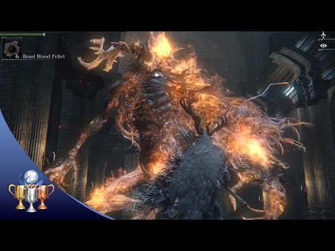 Video: Bloodborne - Laurence The First Vicar, Milkweed Rune, Church Cannon, Beast's Embrace