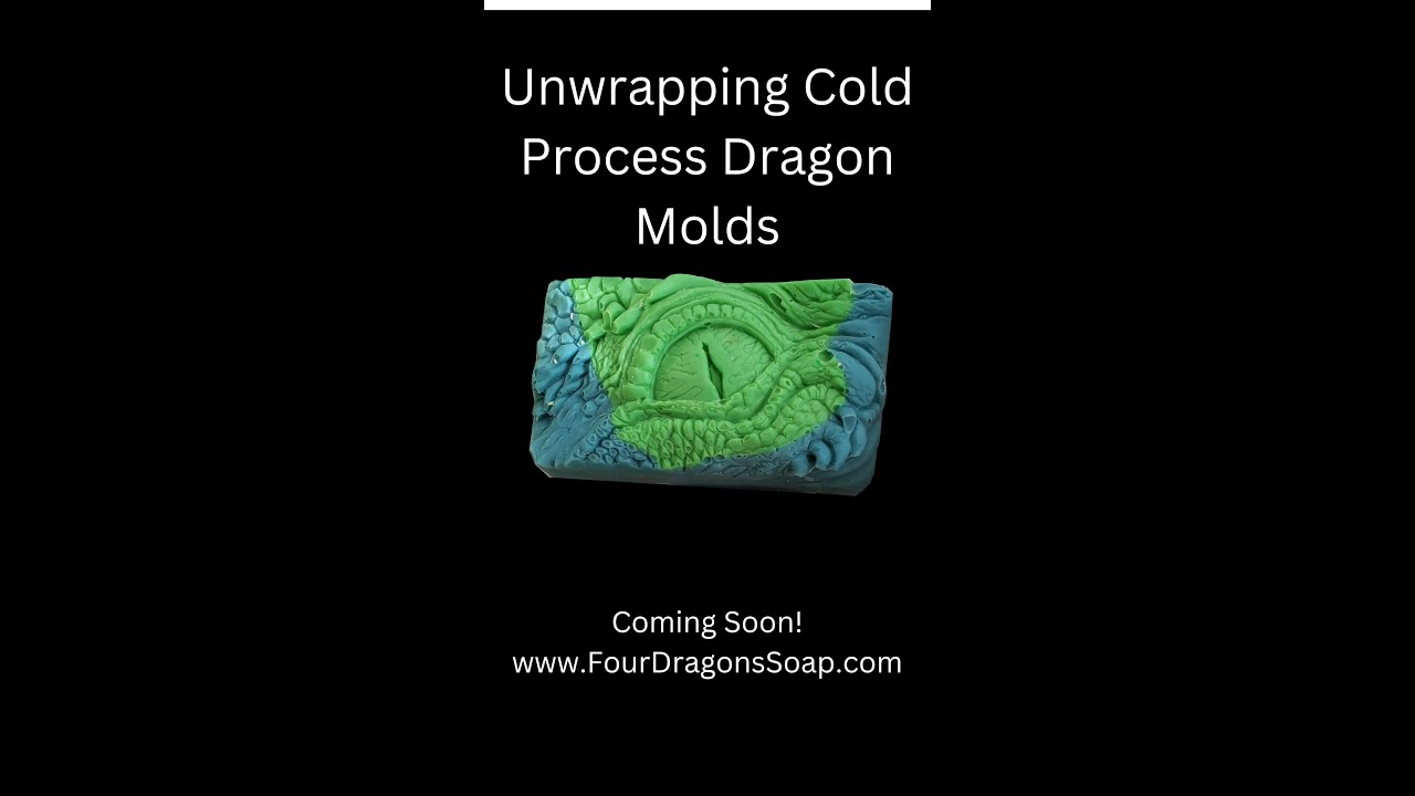 Dragon Cold Process Bar Soap Molds The Last One is My Favorite