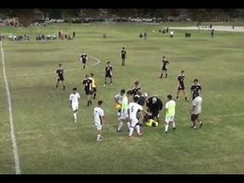 Parent tackles referee at a Roseville, California youth soccer game