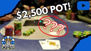 $2,500 Pot & You'll Never Guess My Opponent's Hand | Poker Vlog25 | Return to $3/$5