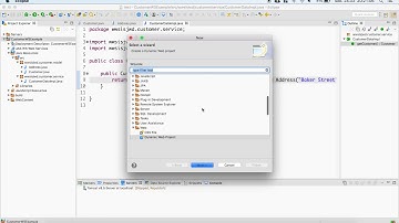 Create simple webservice with Eclipse wizard
