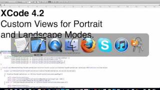 Xcode4.2 Custom Landscape/Portait Views (includes source code)