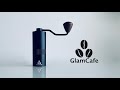 【GlamCafe】18段階に挽きわけ可能なコーヒーグラインダー