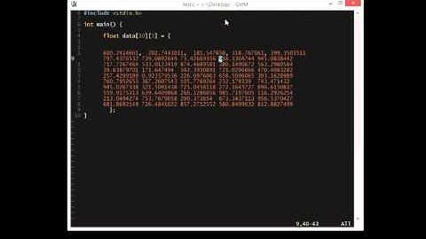 Recording feature of Vim