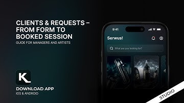 Clients & Requests – From Form to Booked Session in Kwadron App