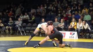 174 lbs. Joe Latham (OSU) vs. Josh Van Tine (UNC)